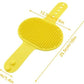 4PCS Cat Self-Groomer, Indoor Cat Brush, Adjustable Silicone Self-Cleaning Massage Tool for Dogs and Cats Scrubbing, Bathing, Massage, Hair Cleaning