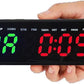 DEGOTM Mini LED Gym Timer - Interval Count Down/Up Clock Stopwatch With 1 Inch Ultra-Clear Digital Display - Home Gym Accessories