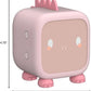 Alarm Clock Kids Dinosaur Alarm Clocks Girls Pink Digital Alarm Clock for Kids Girl Children with Night Light