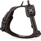 TRUE LOVE Adjustable No-Pull Dog Harness Reflective Pup Vest Harnesses Comfortable Control Brilliant Colors Truelove TLH5651(Brown,M)