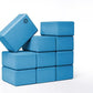 Sunshine Yoga 4" Yoga Block, 10 Pack Bulk EVA Foam Yoga Blocks, Firm and Supportive Yoga Brick, Balance Foam for Stretching, Pilates, and Workout, 4" x 6" x 9"