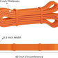 Resistance Bands Set with Carrying Bag, 4 Color-Coded Pull Up Assistance Bands for Exercise, Workout, Fitness