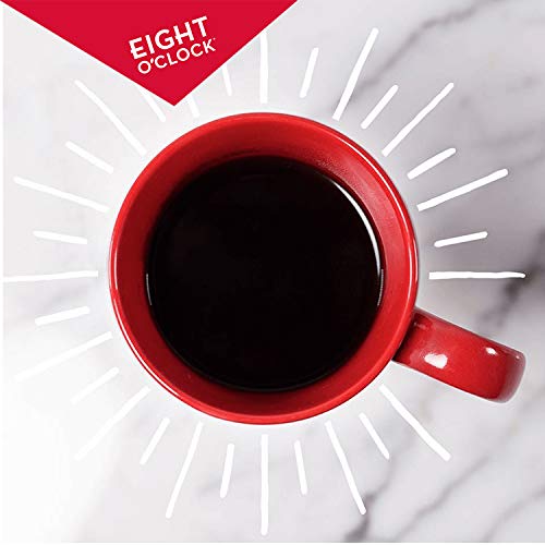 Eight O'Clock Coffee Hazelnut Ground Coffee, Medium Roast, 11 Ounce (Pack of 4) - Buttery, Smooth & Nutty