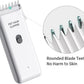 Dog Clippers,Quiet Washable USB Rechargeable Cordless Dog Grooming Kit,Electric Pets Hair Trimmers Shaver Shears for Dogs and Cats White