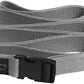 Hugger Mugger Quick-Release 10 ft. Yoga Strap - Gray - Super Strong Cotton, Easy to Attach and Release, Easily Adjustable