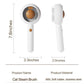 Cat steam brush for indoor cats features blue light technology,combining a dog steam brushes,ideal for the pets steam brushes for dogs and cats,and pet spray hair removal comb user GREY