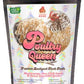 Pampered Chicken Mama Non-GMO Mealworm, Corn, Flax, & Herb Treat for Backyard Chickens, Healthy Layer Feed & Supplies for Pet Chickens Poultry Queen Treat for Hens (20 pounds)