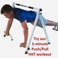My Portable Pull-up Bar – My 5-Minute Push-Pull Workout