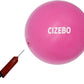 Small Exercise Ball for Between Knees, 6 inch Pilates Ball with Pump, Mini Yoga Core Ball Physical Therapy