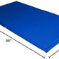 We Sell Mats - 4 ft x 8 ft x 2 in Personal Fitness & Exercise Mat for Home Workout - Lightweight and Folds for Carrying – All Purpose Home Gym Mat – Thick Mat for Yoga, Pilates, Stretches, and Floor Exercises