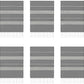 HAVLULAND Turkish Beach Towels Oversized -100% Turkish Cotton Super Soft Lightweight - Absorbent and Quick Drying Bath Towel - Sand Free Beach Towel - Turkish Towels for Adults (Grey, 6 Pack)