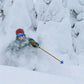 Booyah! Bamboo Downhill Ski Poles - Alpine Ski Poles with Black Pole Grip and Black Baskets, Ski Poles Men and Women, for Winter Downhill Skiing Wooden Poles