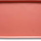 Hoki Found L Silicone Non Slip Pet & Cat Dog Feeding Tray - Waterproof & Pet Water Mats for Carpet - Burnt Coral