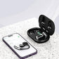 Open Ear Clip Wireless Earbuds Bone Conduction Headphones, Bluetooth 5.4, Open Ear Design for Running Fitness,office，Built-in Mic, IPX7 Waterproof, LED Display Charging Case,Ear Hooks Ear Buds