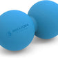 5BILLION Peanut Massage Ball - Double Lacrosse Massage Ball & Mobility Ball for Physical Therapy - Deep Tissue Massage Tool for Myofascial Release, Muscle Relaxer, Acupoint Massage (Black)