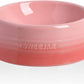 Sweejar Ceramic Dog Bowl, 32 oz, Gradient Pink, Porcelain Pet Dish for Food and Water, Non Skidding, Easy to Clean, Durable, Dishwasher Safe, Minimalist Design