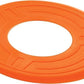 Nerf Dog Atomic Flyer Outdoor Dog Toy, 10 Inch Flying Disc Dog Fetch Toy, Rubber Dog Toy for Medium Dogs and Large Dogs, Orange