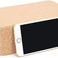 Cork Yoga Blocks, 2 Pack, with 1 Yoga Strap, High Density Solid Natural Cork Yoga Brick with Comfortable Edge to Improve Balance, Strength and Flexibility