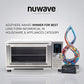 Nuwave Bravo Air Fryer Toaster Smart Oven, 12-in-1 Countertop Convection, 30-QT XL Capacity, 50°-500°F Temperature Controls, Top and Bottom Heater Adjustments 0%-100%, Brushed Stainless Steel Look