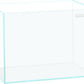 2.5 Gallon Rimless Aquarium Tank, Ultra Clear Low Iron Nano Fish Tank for Betta Shrimp, L11.8×W5.5×H9.8 Glass Thickness 5mm with EVA Foam Leveling Mat