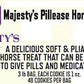Majesty's PillEase Horse Treats | A Delicious Soft and Pliable No Bake Cookie Horse Treat | Makes Giving Pills & Medication Easy | Made in The USA - 48 Wafers