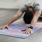 YOGA DESIGN LAB | The Combo Yoga Mat | 2-in-1 Mat+Towel | Eco Luxury | Ideal for Hot Yoga, Power, Bikram, Ashtanga, Sweat | Studio Quality | Includes Carrying Strap!