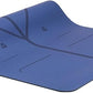 Liforme Original Yoga Mat – Free Yoga Bag Included - Patented Alignment System, Warrior-like Grip, Non-slip, Eco-friendly, sweat-resistant, long, wide, 4.2mm thick mat for comfort