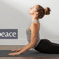Clever Yoga - 7 Piece Yoga Kit for Women & Men, 6mm Cushioned Mat, 2 Blocks, Strap, Mat and Hand Towels & Carrying Bag - Starter Yoga Set, Accessories & Equipment for Home Workout