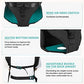 Lukovee Dog Backpack Carrier, Legs Out Easy-fit Dog Front Carrier for Small Medium Dogs,Adjustable Hands Free Dog Chest Carrier for Hiking Cycling (Black,X-Large)