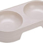 Kitty Litter Box Starter Kit - Small Cat Litter Pan Without Lid, Litter Mat, Scoop and Bowl for Kitten Within 3 Months (PinkScoop Set)