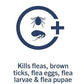 PETARMOR Home Carpet Powder for Fleas and Ticks, Protect Your Home From Fleas and Deodorizes Carpets, 16 Ounce