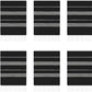 HAVLULAND Turkish Beach Towels Oversized -100% Turkish Cotton Super Soft Lightweight - Absorbent and Quick Drying Bath Towel - Sand Free Beach Towel - Turkish Towels for Adults (Black, 12 Pack)