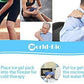 WORLD-BIO Large Flexible Hip Ice Pack 2 packs for Injuries, Hot & Cold Therapy Pad for Shoulder, Back, Knee, Leg, Thigh, Soothing Pain from Bruises & Sprains, Muscle Aches, Stiff Joint, 11" x 14" Blue