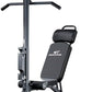 12-in-1 Multi-Functional Home Gym Workout Bench–High/Low Pulley System, Sit-Up Bench, LAT Pull-Down,Leg Developer,Adjustable Strength Training Equipment for Full-Body Fitness