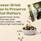 Superfood Nuggets- Premium, Freeze-Dried raw Dog Food Topper or Treat. Powerful Nutrient-Dense Ingredients. No Artificial additives. Beef Tripe and Kale Formula 8oz - 4pk Bundle