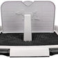 Indoor Dog Potty Tray - Miniature Poodle Pad Holder, Anti-Slide Plastic Potty for Small & Medium Dogs (Black)