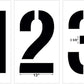 Newstripe 20"" Number Stencil Kit | 10-Piece Kit Includes Numbers 0-9 | Number Height is 20"" | Durable 1/8"" PolyTough Plastic | Made in USA