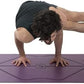 Liforme Original Yoga Mat – Free Yoga Bag Included - Patented Alignment System, Warrior-like Grip, Non-slip, Eco-friendly, sweat-resistant, long, wide, 4.2mm thick mat for comfort
