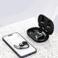 Open Ear Clip Wireless Earbuds Bone Conduction Headphones, Bluetooth 5.4, Open Ear Design, Built-in Mic, IPX7 Waterproof, LED Display Charging Case,Ear Hooks Ear Buds,Design for Running Fitness
