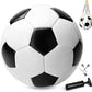 Soccer Ball Size 3/4/5 with Pump & Bag - Pack of 1, 2 or 3 - Official Size & Weight - Classic Black & White - Indoor Outdoor Use - Durable & Long-Lasting - Ideal Gift for Toddler, Kids, Youth & Adults