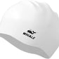 WHALE Extra Large Swim Cap for Women Men, Durable Silicone Swimming Hat with Ear Protection, Unisex Adults Bath Swimming Caps for Long Thick Curly Hair & Dreadlocks Braids Weaves Afro Hair