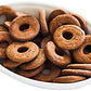 Molasses Ginger Snap Dog Treats – Healthy, Crunchy, Vegan Biscuits with Whole & Real Ingredients – All Natural & USA‐Baked, 4 Pound Bag