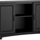 Pemberly Row Modern/Contemporary Furniture 50" Aquarium Stand in Black
