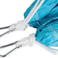 Aerial Yoga Swing Set Yoga Hammock Trapeze Sling Inversion Tool for Indoor Home Fitness (Blue)