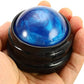 Massage Roller Ball,2-Pack Handheld Massage Therapy and Relax Tool for Sore Muscles,Joint Pain Relief Relaxing,Full Body Deep Tissue Massage(Blue&Purple)