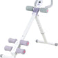 leikefitness Height Adjustable Ab Trainer Abdominal Whole Body Workout Machine Waist Cruncher Core Toner, Leg, Thighs, Buttocks Shaper with LCD Monitor AB9300