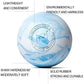 Massage Lacrosse Balls for Myofascial Release, SGS Certification, Massage Deep Tissue for Back and Shoulder, Trigger Point Therapy, Muscle Knots, Relieving Muscle Pain, Yoga Ball for Feet