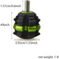 ZSHJGJR Archery Stackable Bow Stabilizer Ball Reduce Shock Absorber Balance Bar Vibration Damper Silencer for Recurve Compound Bow Hunting Shooting