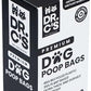 Certified 65% PCR (Post Consumer Recycled) Plastic and 35% Plant Based Dog Poop Bags - Dr. C's Premium Dog Poop Bags - 120 Bags / 8 Rolls, Extra thick, Leak Proof, Unscented, Earth Friendly