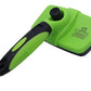 Tubby Potato™ Self Cleaning Slicker Brush - Deshedding Brush for Long and Short Haired Pets. Comfortable and Safe for Senitive Skin. Great for Dogs, Cats, and other Small Animals- Green